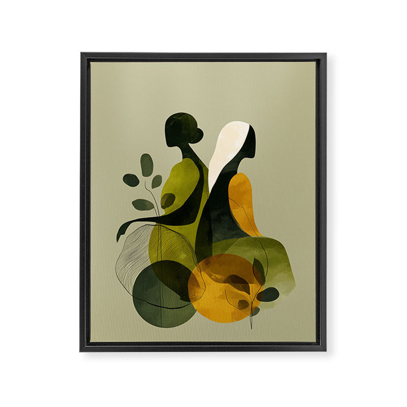 The Space Between Us Framed Canvas Print Gallery Image 6