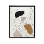 Thin Flow I Framed Canvas Print Gallery Image 6