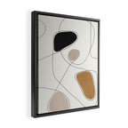 Thin Flow I Framed Canvas Print Gallery Image 2