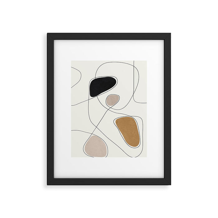 Thin Flow I Framed Art Print Gallery Image 1
