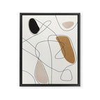 Thin Flow II Framed Canvas Print Gallery Image 6