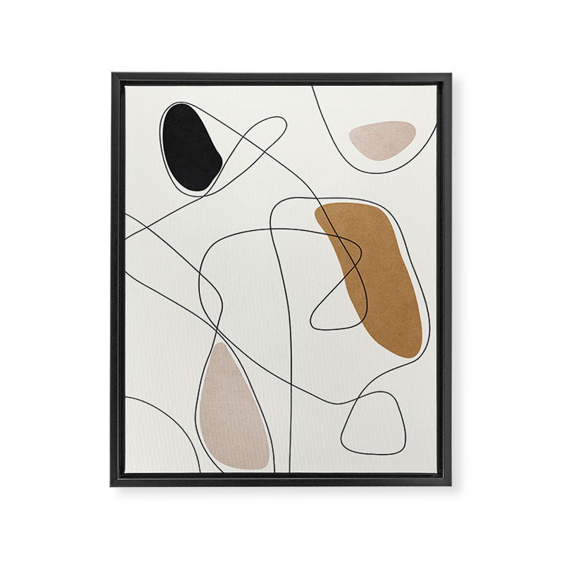 Thin Flow II Framed Canvas Print Gallery Image 6