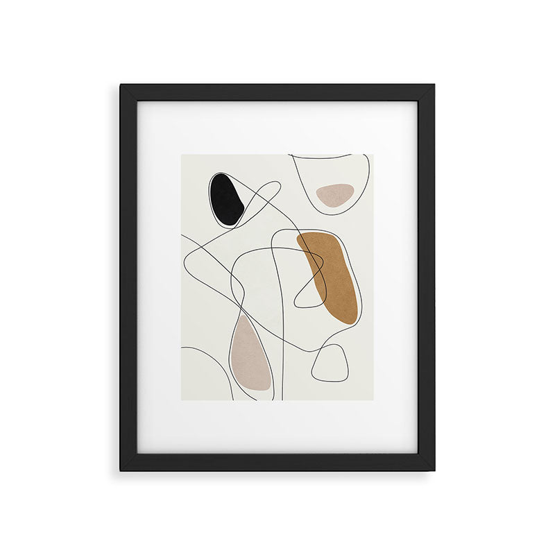 Thin Flow II Framed Art Print Gallery Image 5