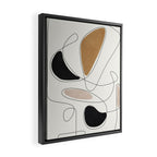 Thin Flow III Framed Canvas Print Gallery Image 2