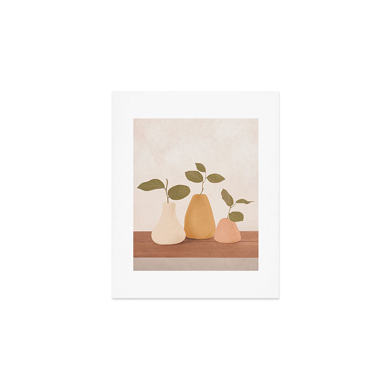 Three Little Branches Art Print Gallery Image 1