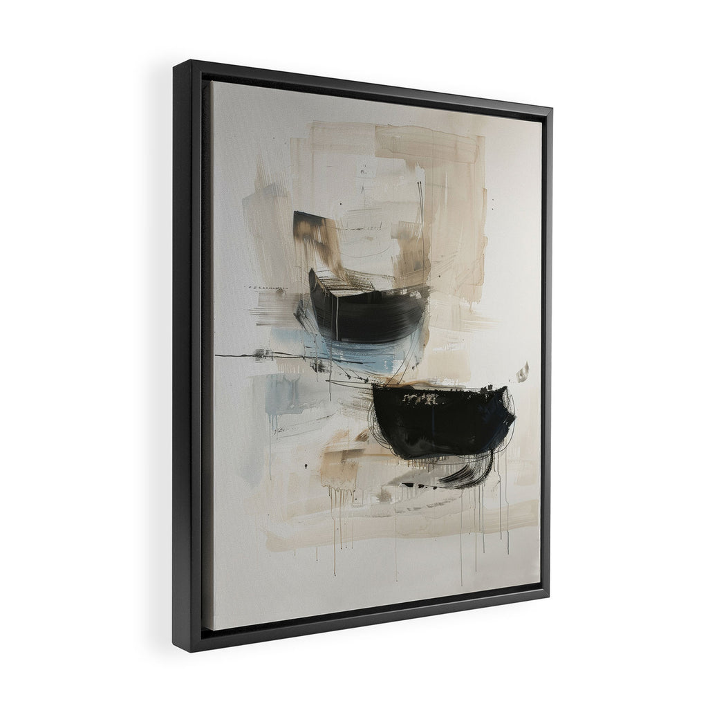 Tide Forms I Framed Canvas Print Gallery Image 2
