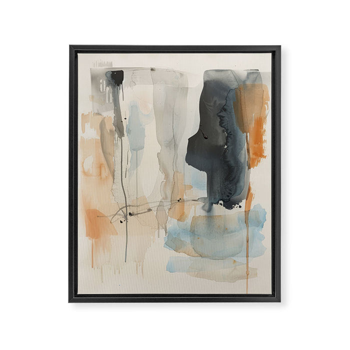 Tide Forms II Framed Canvas Print Gallery Image 1