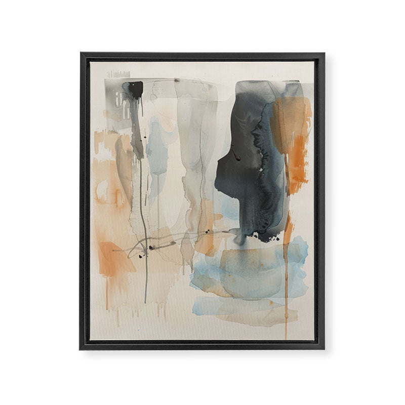 Tide Forms II Framed Canvas Print Gallery Image 6