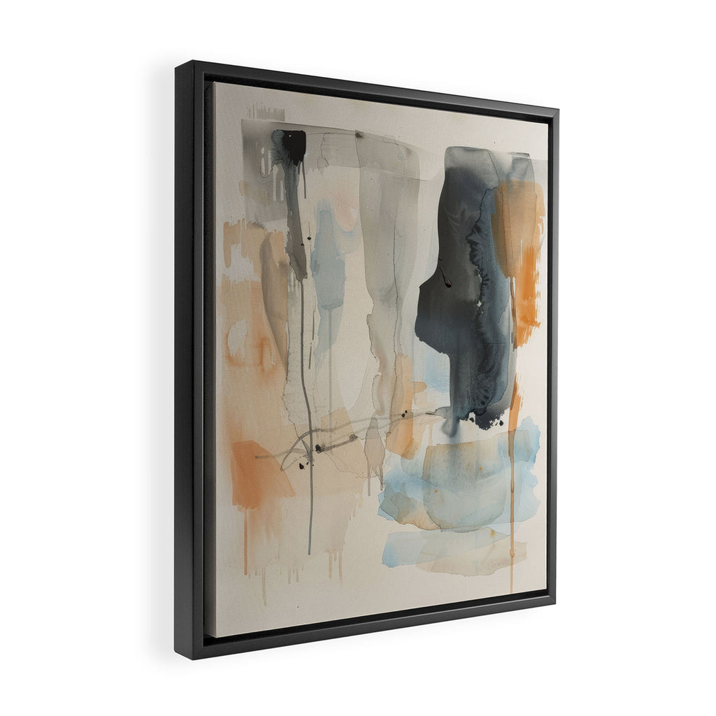 Tide Forms II Framed Canvas Print Gallery Image 2