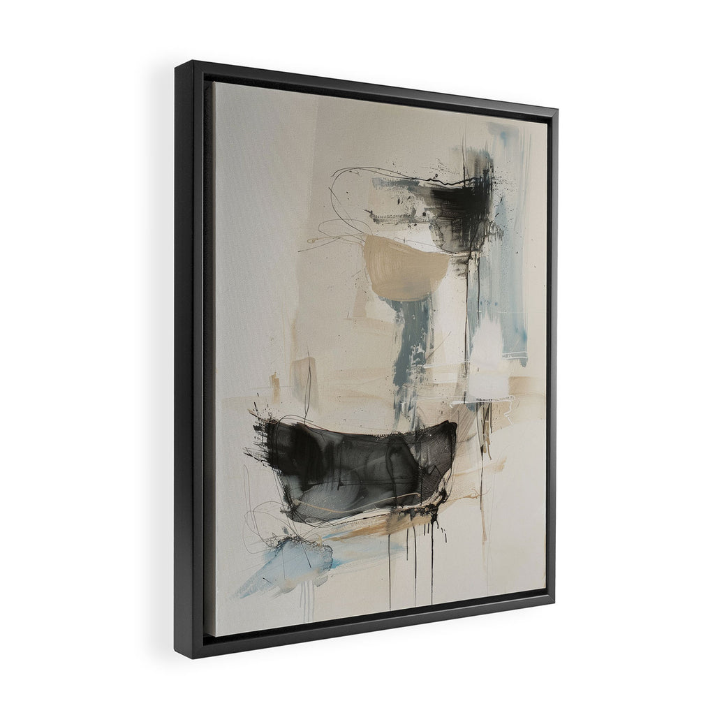 Tide Forms III Framed Canvas Print Gallery Image 2