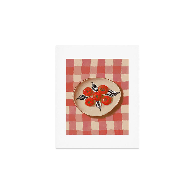 Tomato Picnic Art Print Gallery Image 1