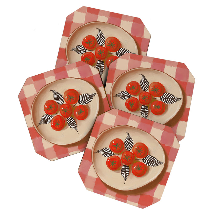 Tomato Picnic Coaster Gallery Image 1