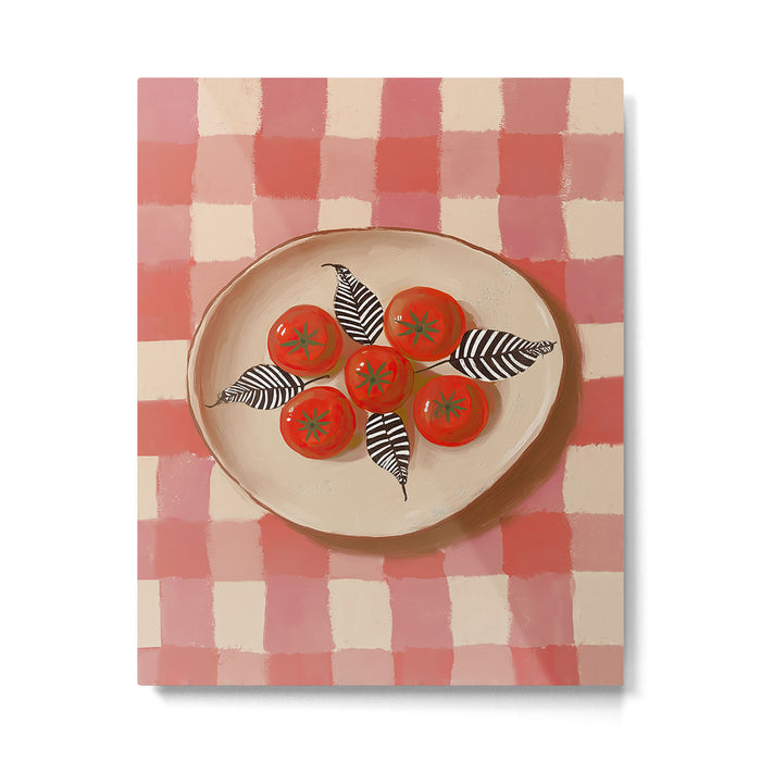 Tomato Picnic Metal Print Gallery Image 1