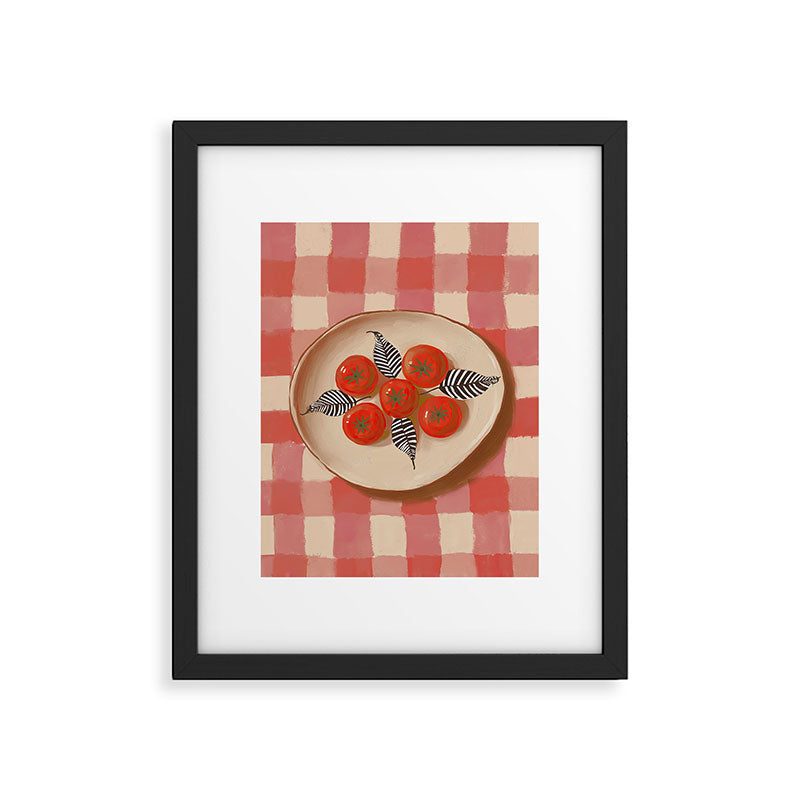 Tomato Picnic Framed Art Print Gallery Image 5