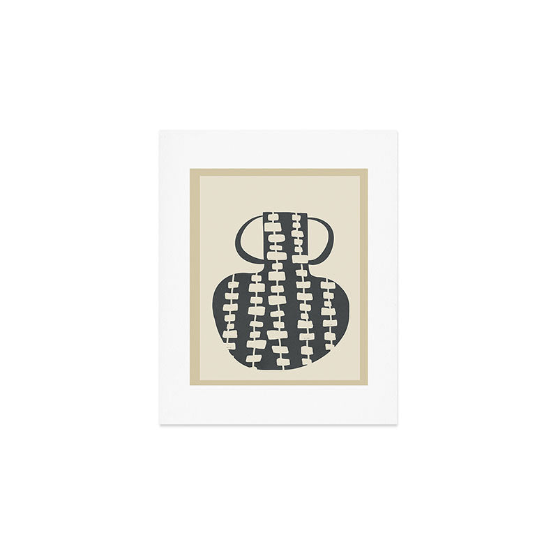 Tribal Pot 6 Art Print Gallery Image 1