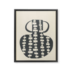 Tribal Pot 6 Framed Canvas Print Gallery Image 6