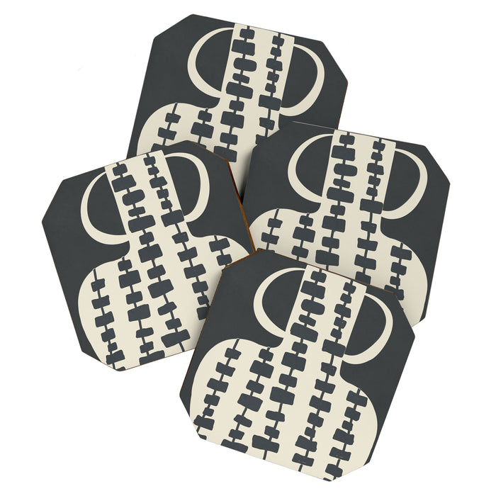 Tribal Pot 7 Coaster Gallery Image 1