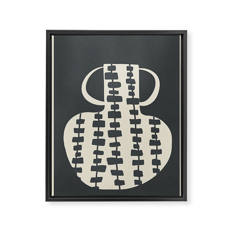 Tribal Pot 7 Framed Canvas Print Gallery Image 6