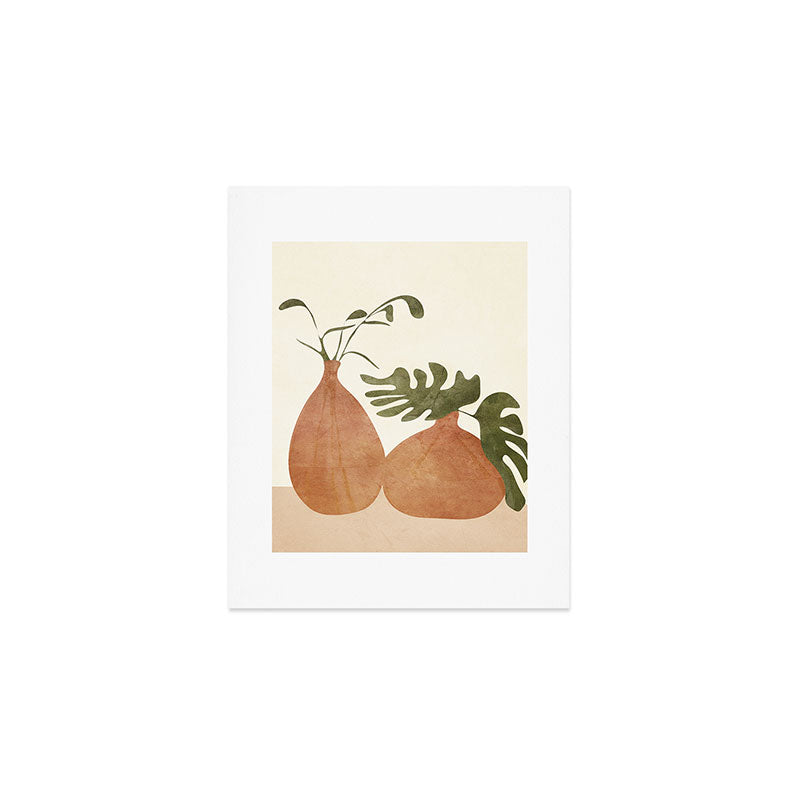 Two Living Vases Art Print Gallery Image 1