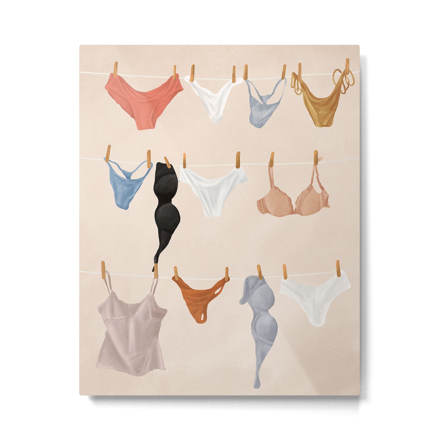 Underwear  Metal Print Gallery Image 4