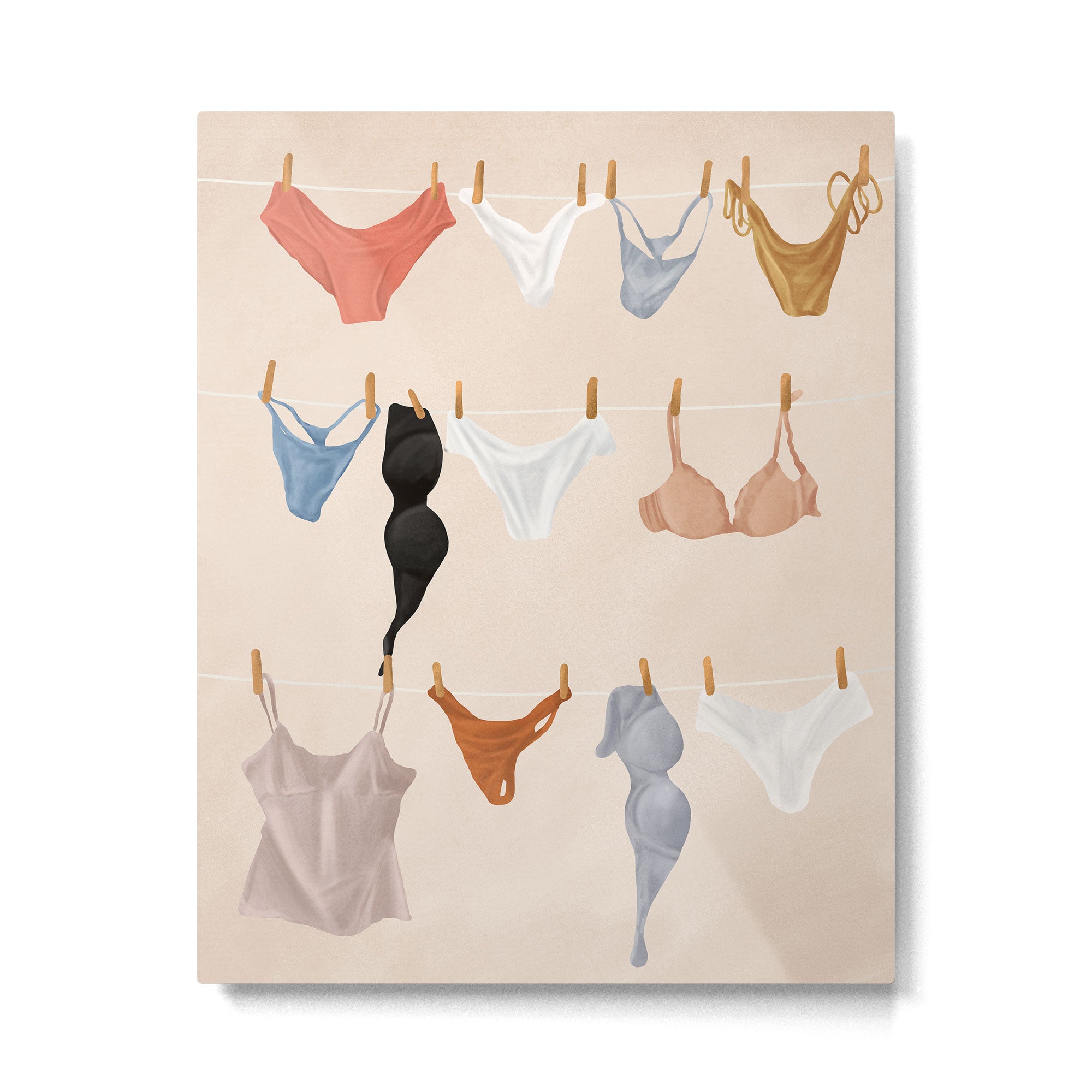 Underwear  Metal Print Gallery Image 4