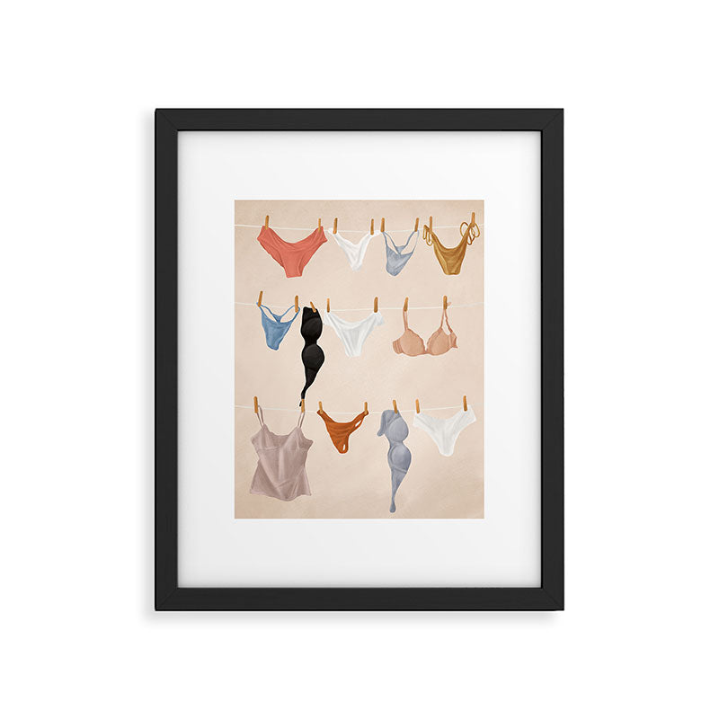 Underwear  Framed Art Print Gallery Image 5