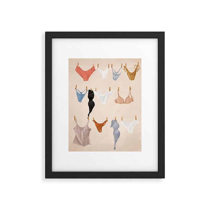 Underwear  Framed Art Print Gallery Image 1