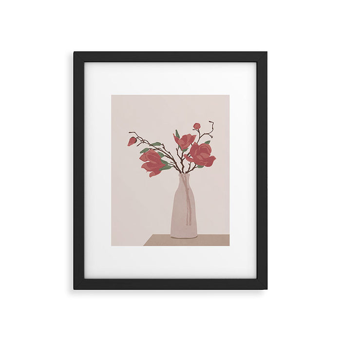 Vase 5 Framed Art Print Gallery Image 1