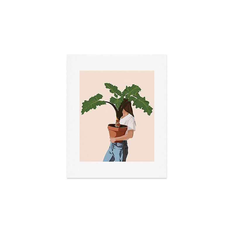 Vase Plant 2 Art Print Gallery Image 1