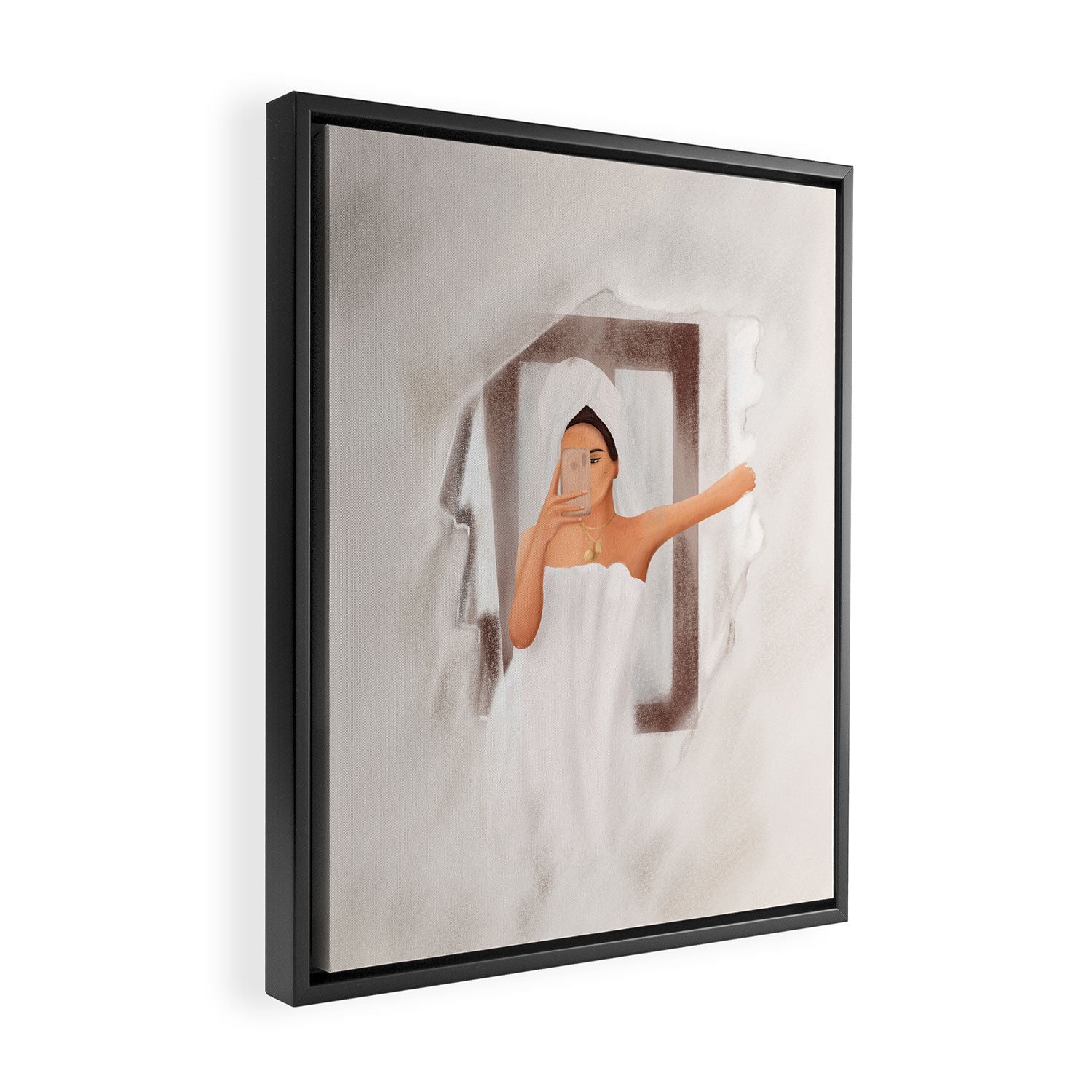 Weekend Morning I Framed Canvas Print Gallery Image 2