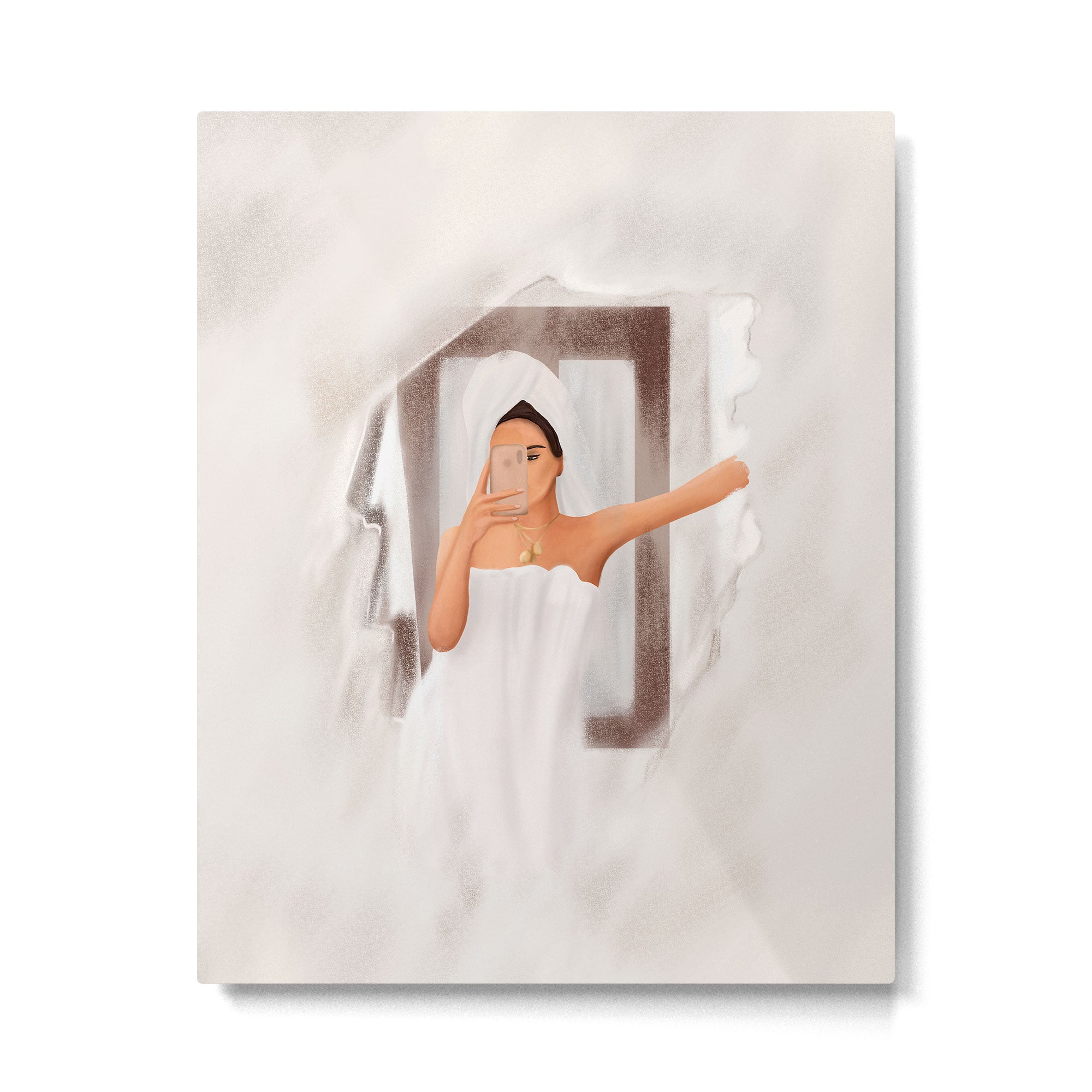Weekend Morning I Metal Print Gallery Image 4