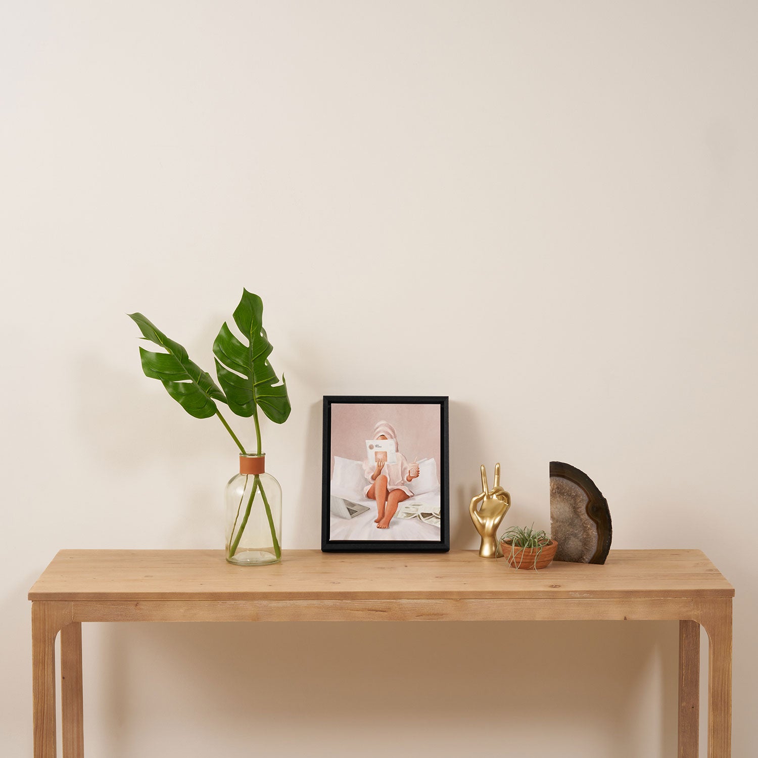 Weekend Morning II Framed Canvas Print Gallery Image 4