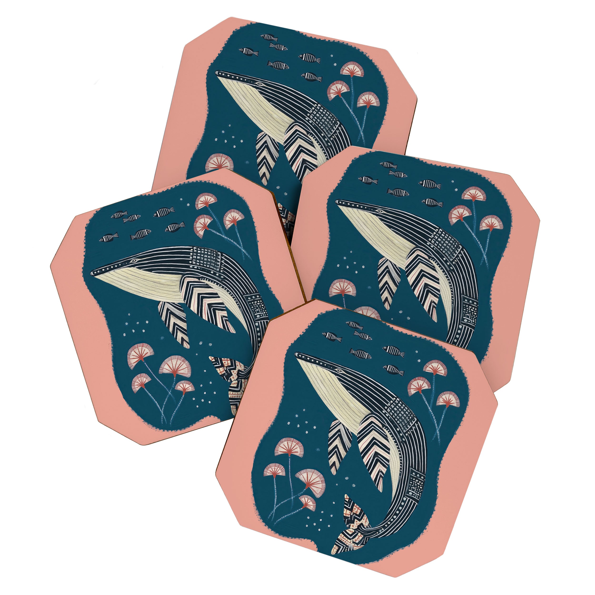 Whale in Bloom Coaster Gallery Image 1