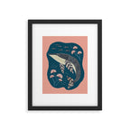 Whale in Bloom Framed Art Print Gallery Image 5