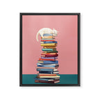 Where the Cat Dreams Framed Canvas Print Gallery Image 6