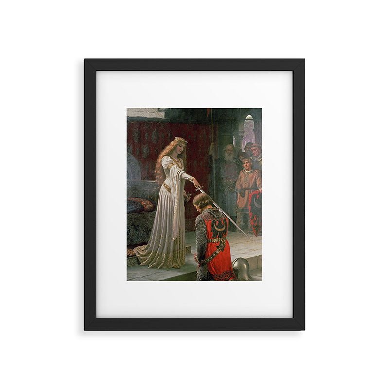 Accolade by Edmund Blair Leighton Framed Art Print Gallery Image 5