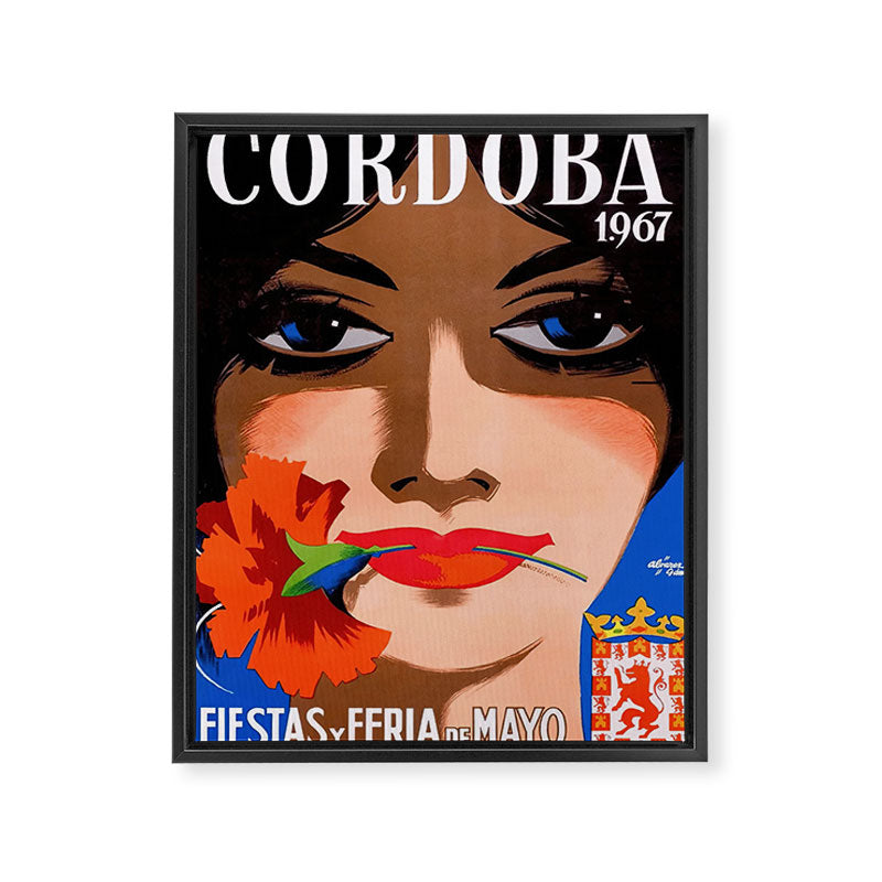 Cordoba Spain May Festivals  Framed Canvas Print Gallery Image 6