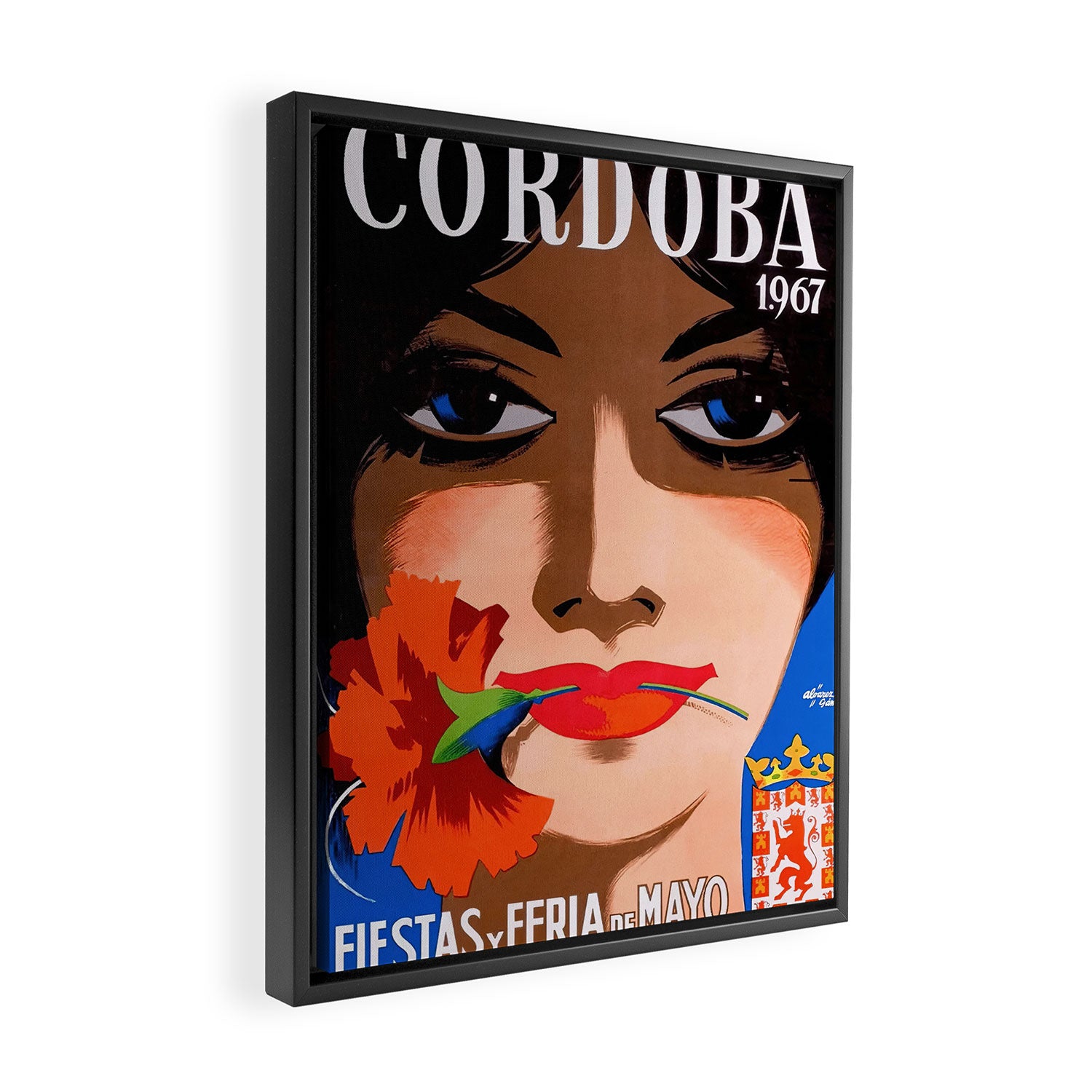 Cordoba Spain May Festivals  Framed Canvas Print Gallery Image 2