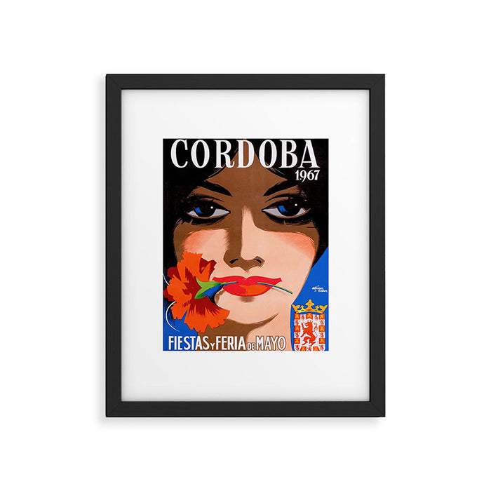 Cordoba Spain May Festivals  Framed Art Print Gallery Image 1