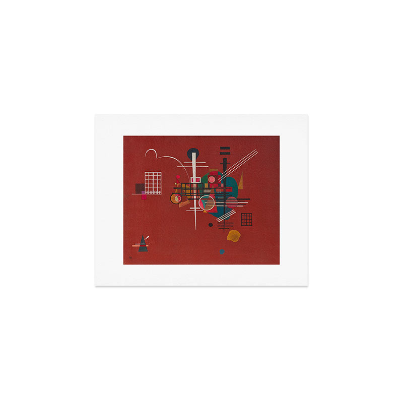 Dumpfes Rot, No.400 by Wassily Kandinsky, 1927 Art Print Gallery Image 1