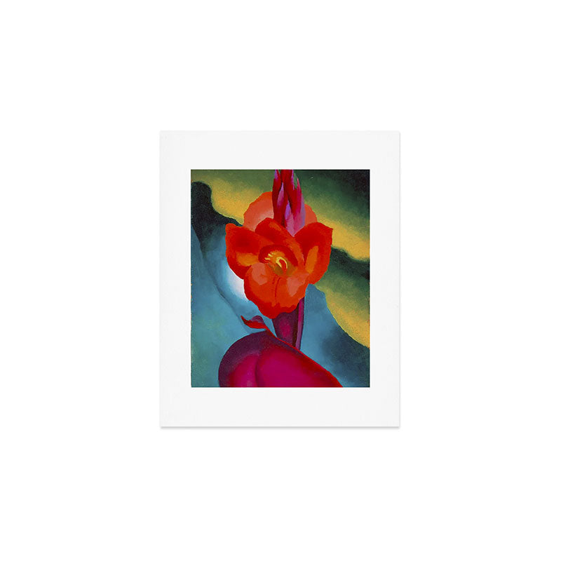 Georgia O'Keeffe Red Canna 1919 Art Print Gallery Image 1
