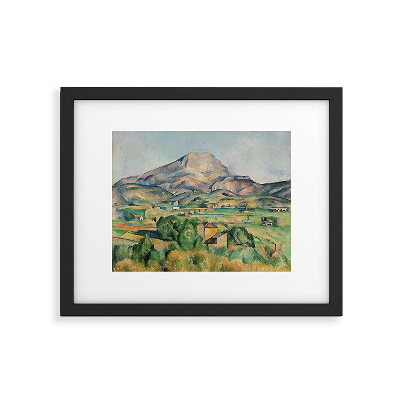 Mont Sainte-Victoire Paul Cezanne| Sainte-Victoire Mountain , by Paul Cezanne Framed Art Print Gallery Image 5