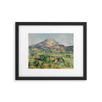 Mont Sainte-Victoire Paul Cezanne| Sainte-Victoire Mountain , by Paul Cezanne Framed Art Print Gallery Image 5