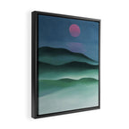 Pink Moon over Water (1924) by Georgia O'Keeffe Framed Canvas Print Gallery Image 2