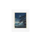 Spring Moon At Ninomiya Beach by Hasui Kawase å·ç¬ å·´æ°´ Art Print Gallery Image 1