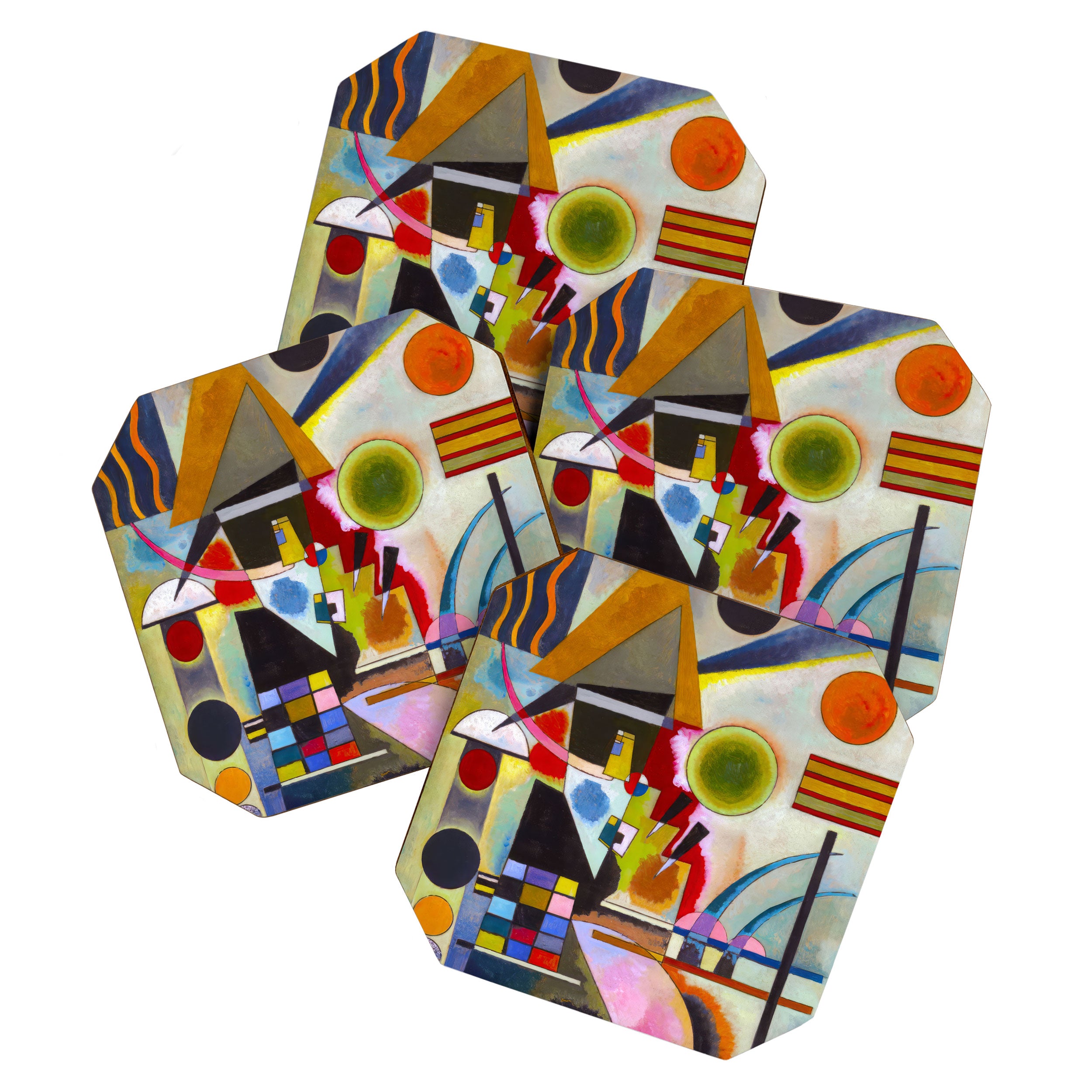 Wassily Kandinsky | Kandinsky Swinging | Swinging Coaster Gallery Image 1