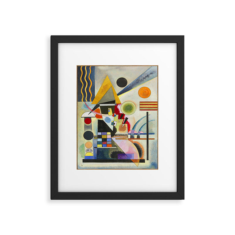 Wassily Kandinsky | Kandinsky Swinging | Swinging Framed Art Print Gallery Image 6