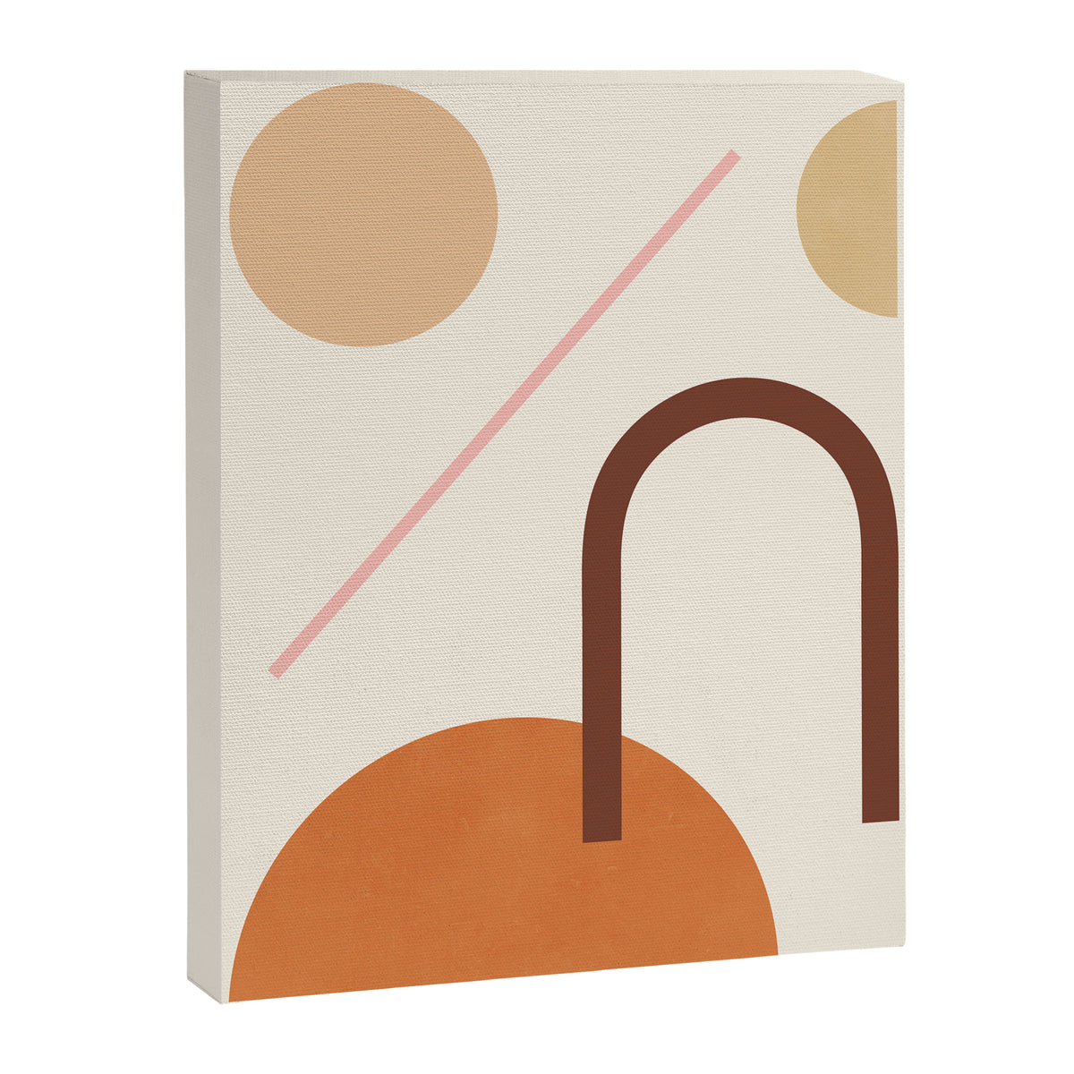 Abstraction_GEOMETRIC_SHAPE_ART_Minimalism_001C Canvas Print Gallery Image 8