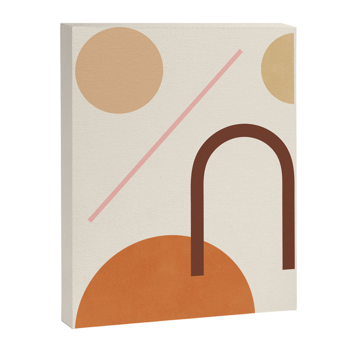 Abstraction_GEOMETRIC_SHAPE_ART_Minimalism_001C Canvas Print Gallery Image 1