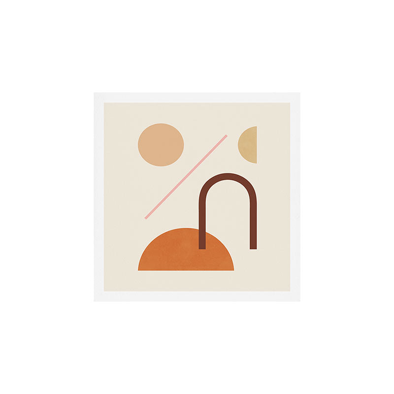 Abstraction_GEOMETRIC_SHAPE_ART_Minimalism_001C Art Print Gallery Image 1